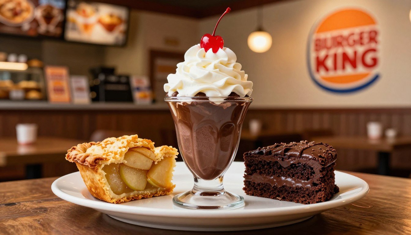 Burger King Dessert Menu