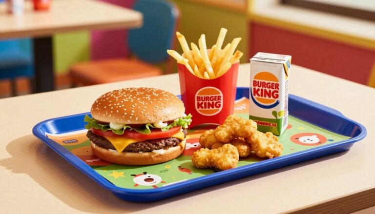 Burger King Kids Menu