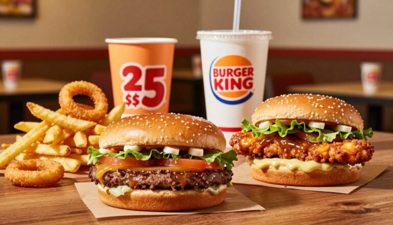 Burger King Menu Prices 2 For $5