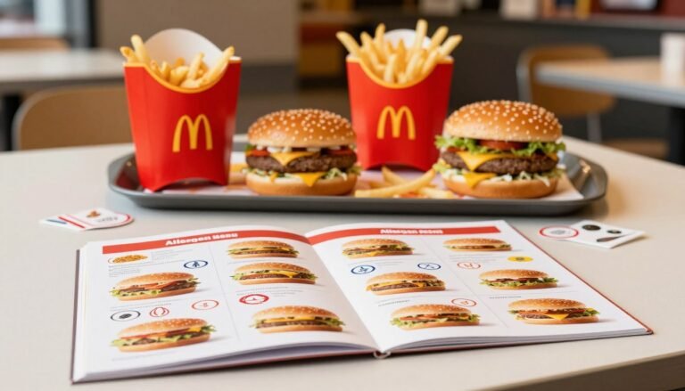 McDonald's Allergen Menu