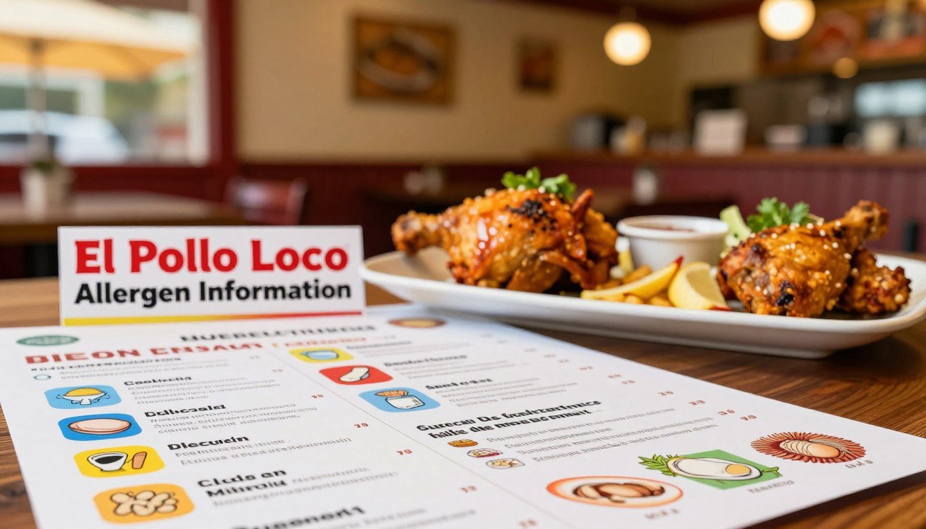 el pollo loco allergen menu