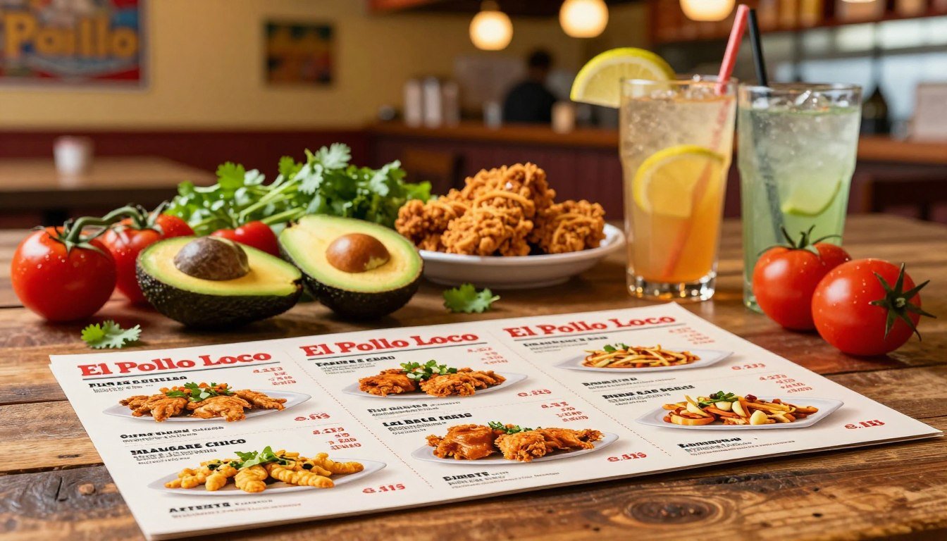 el pollo loco menu prices and pictures