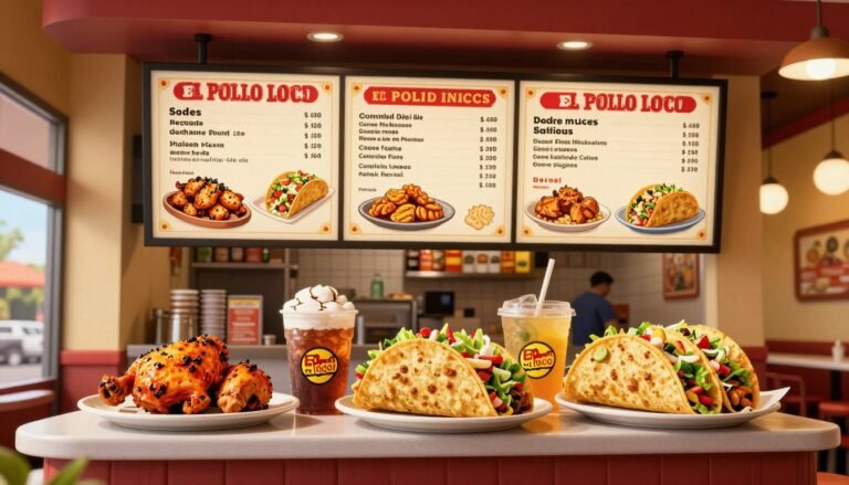 menu prices el pollo loco