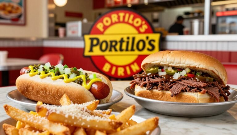 portillo's menu
