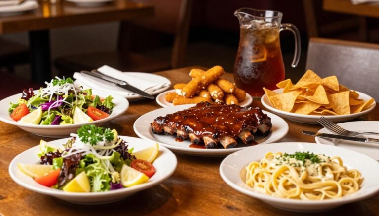 ruby tuesday restaurant menu