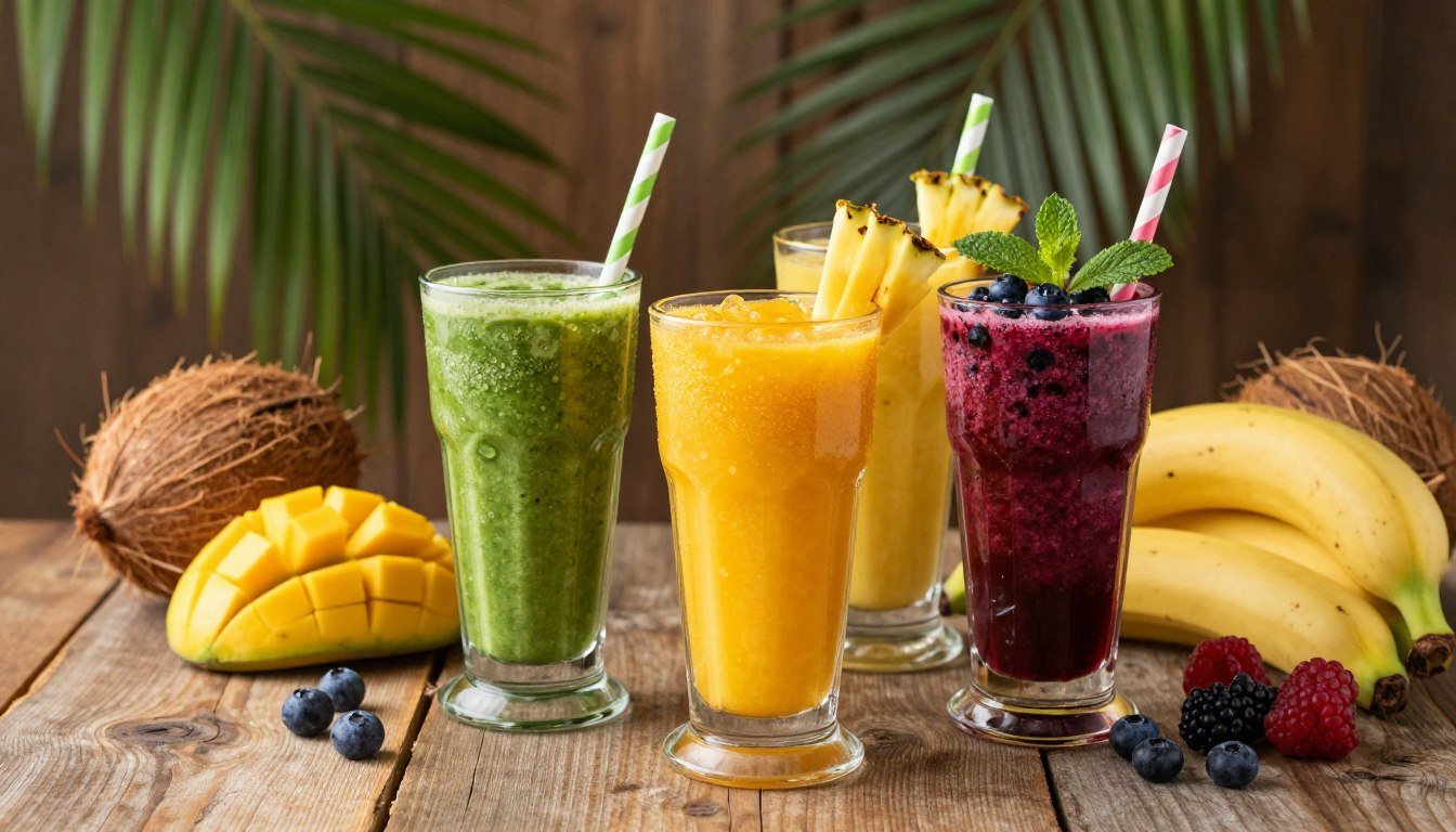 tropical smoothie menu nutrition