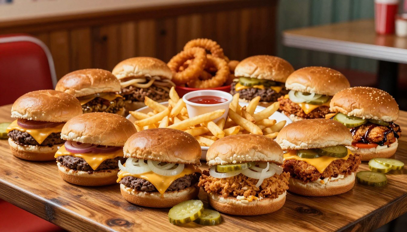 white castle burgers menu